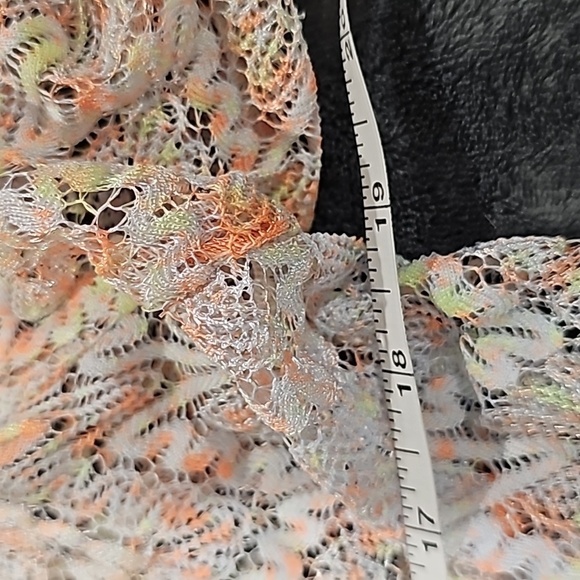 Sky Gorgeous mega bell sleeved knit kimono with tassle fringe size Small - Picture 7 of 8